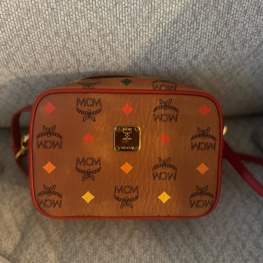 MCM Spektrum Visetos Crossbody Camera Bag